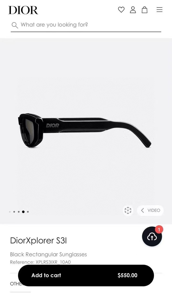 ️官网图DIORMODELCDIORS3ISIZE53口19-145