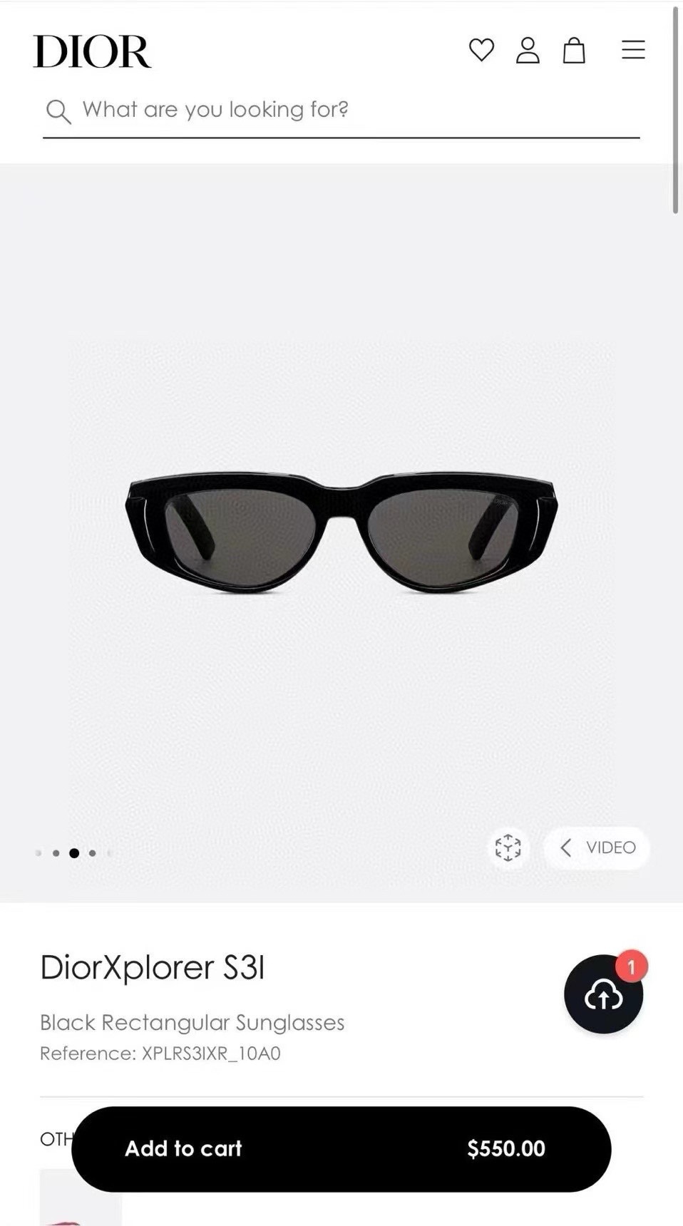 ️官网图DIORMODELCDIORS3ISIZE53口19-145