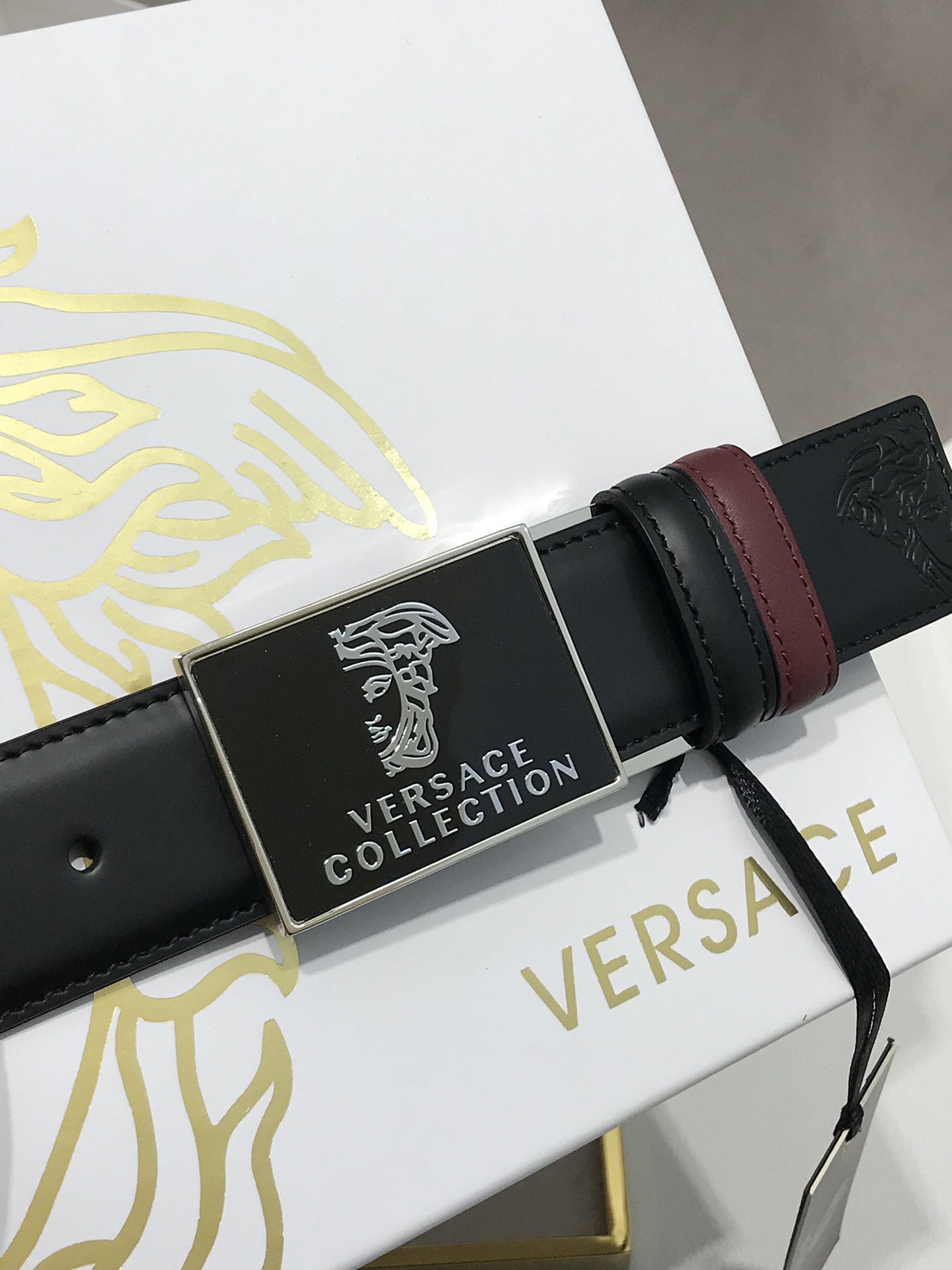 [Versace Belts]Versace counter model, real shot counter official website size: