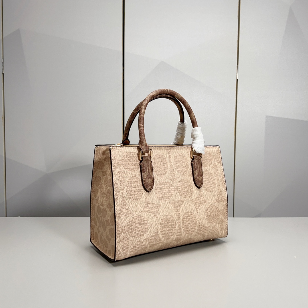 Coach Maggie Tote Bag with Signature Logo, Small Size, Perfect for Autumn. 4 i1733763850 5969 2