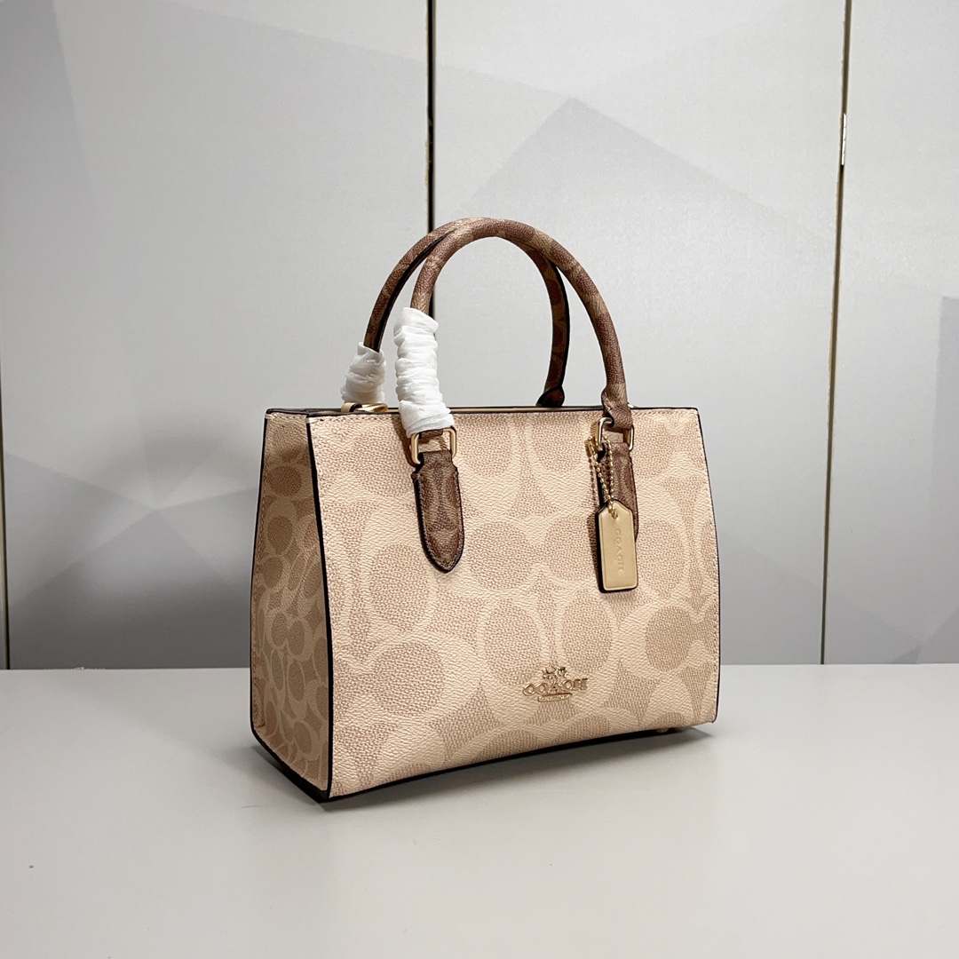 Coach Maggie Tote Bag with Signature Logo, Small Size, Perfect for Autumn. 3 i1733763850 9370 1