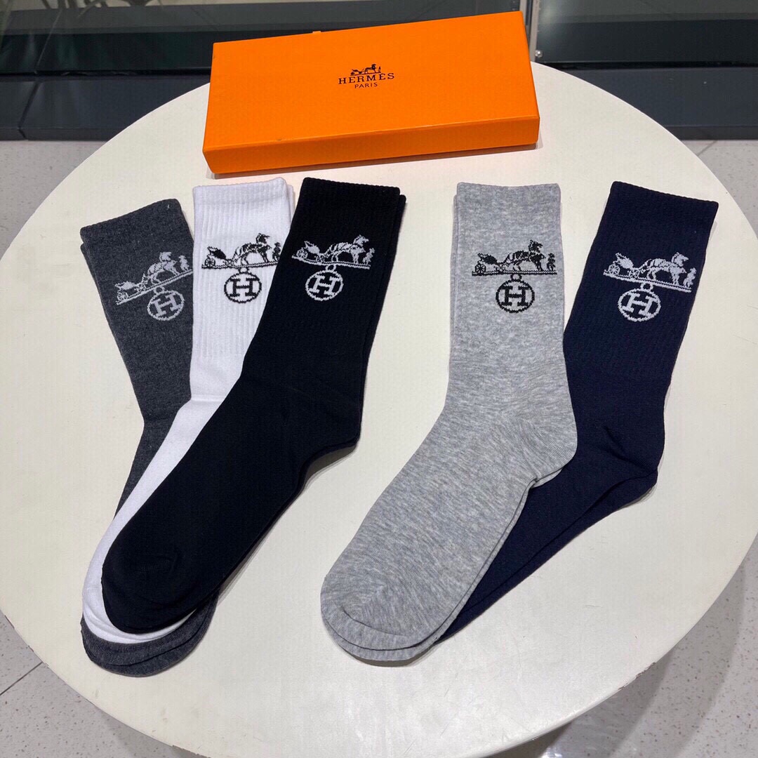“Emerald Classic Sock Packaging: Pure Cotton, H Full Name Synchronization, Special Inhalation” - 图片 2