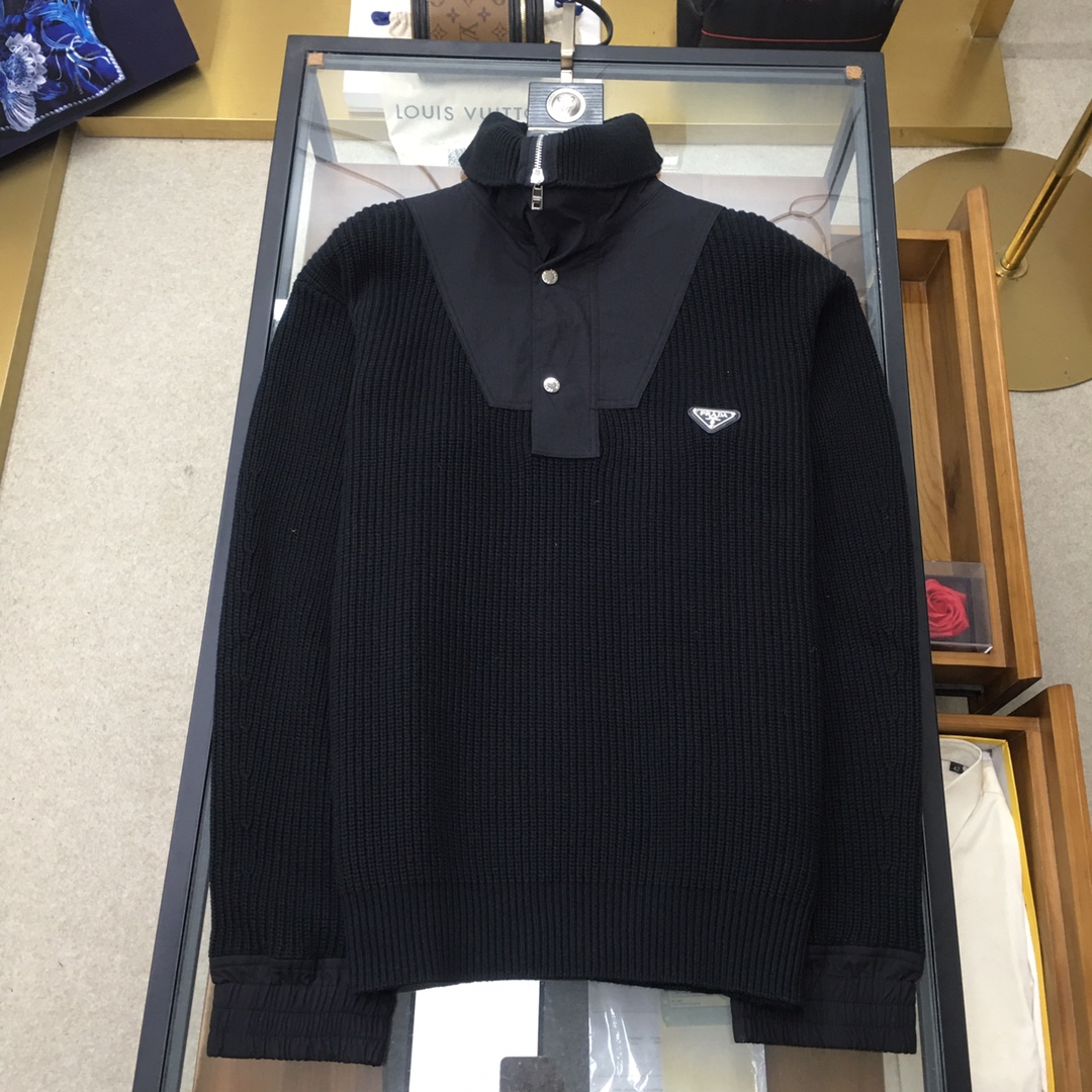  新品毛衣🌹 【Prad...】🆕
 ²⁰²⁴毛衣外套 秋冬最新系列，专柜11顶级复刻，全品相！加厚款，