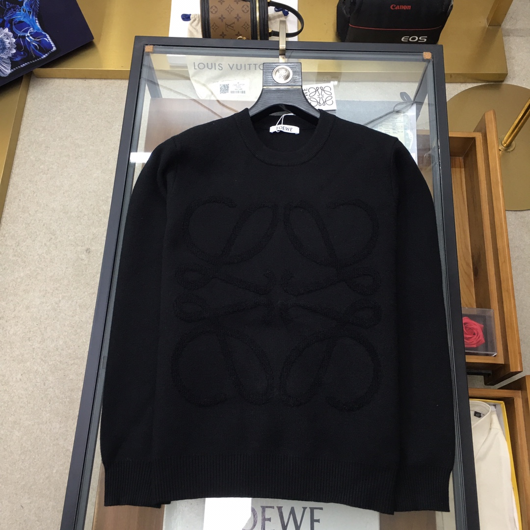  新品毛衣🌹 【Loew...】🆕
 ²⁰²⁴毛衣外套 秋冬最新系列，专柜11顶级复刻，全品相！加厚款，