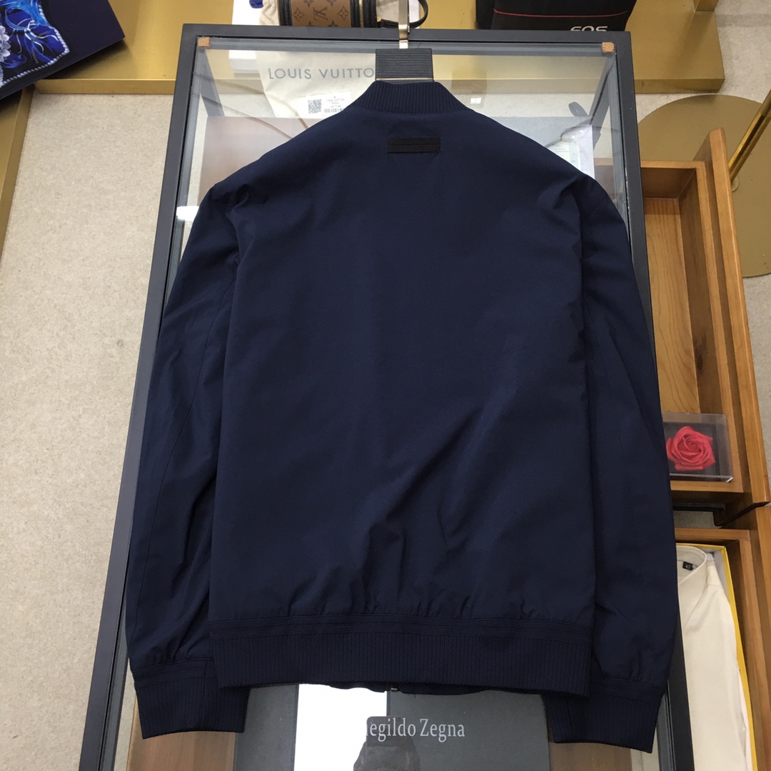 专柜新品🌹 【新品】-EZ家族男士高端商务休闲立领夹克外套，香港洋行渠道货，纯正血统品质，24年早秋新