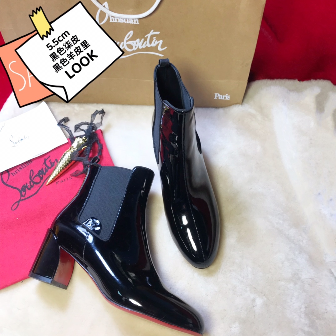 NO:100418,High-end customized autumn and winter boot series!  H5.5Cm, size 35-42. Leather big sole, X4021-2 Black Skin, Standard European size Reference:X4021-2 Color:black Material:cowhide Lining:sheep leather Heel height:8.5Cm Sole:leather sole Size:EUR 35-42 (US 4-11):,,christian louboutin,boots,Leather soles19860909高端订制 秋冬靴系列！ H5.5Cm,尺码35-42码.真皮大底,,X4021－2黑柒皮, 标准欧码 Reference:X4021－2 Color:black Material:cowhide Lining:sheep leather Heel heigh:8.5Cm Sole:leather sole Size:EUR 35－42（US 4一11) :,,christian louboutin,boots,Leather soles,Women's Shoes