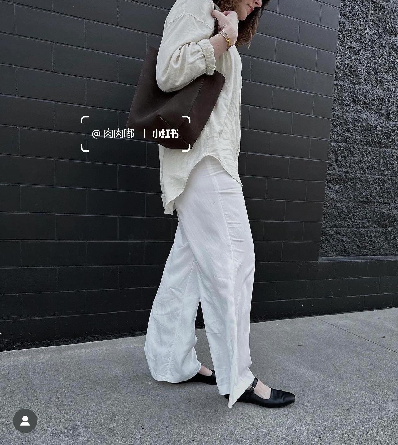 The Row Classic Handcrafted Luxury Leather Shoulder Bag Ref 4