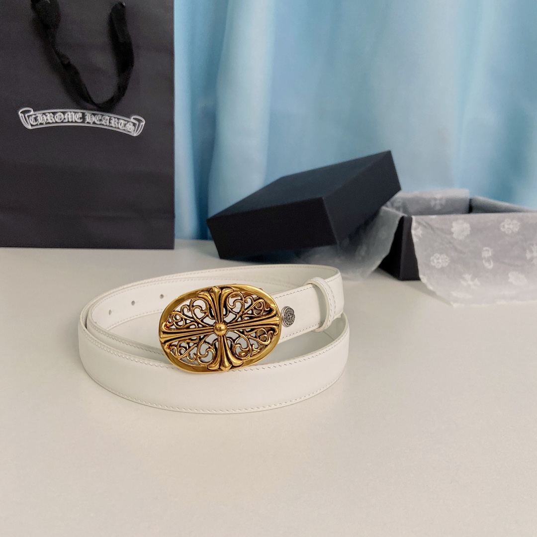 “ChromeHearts Crocine-Mini Belt: Perfect Ceremonial Accessory for Ms. Crocson” - 图片 4
