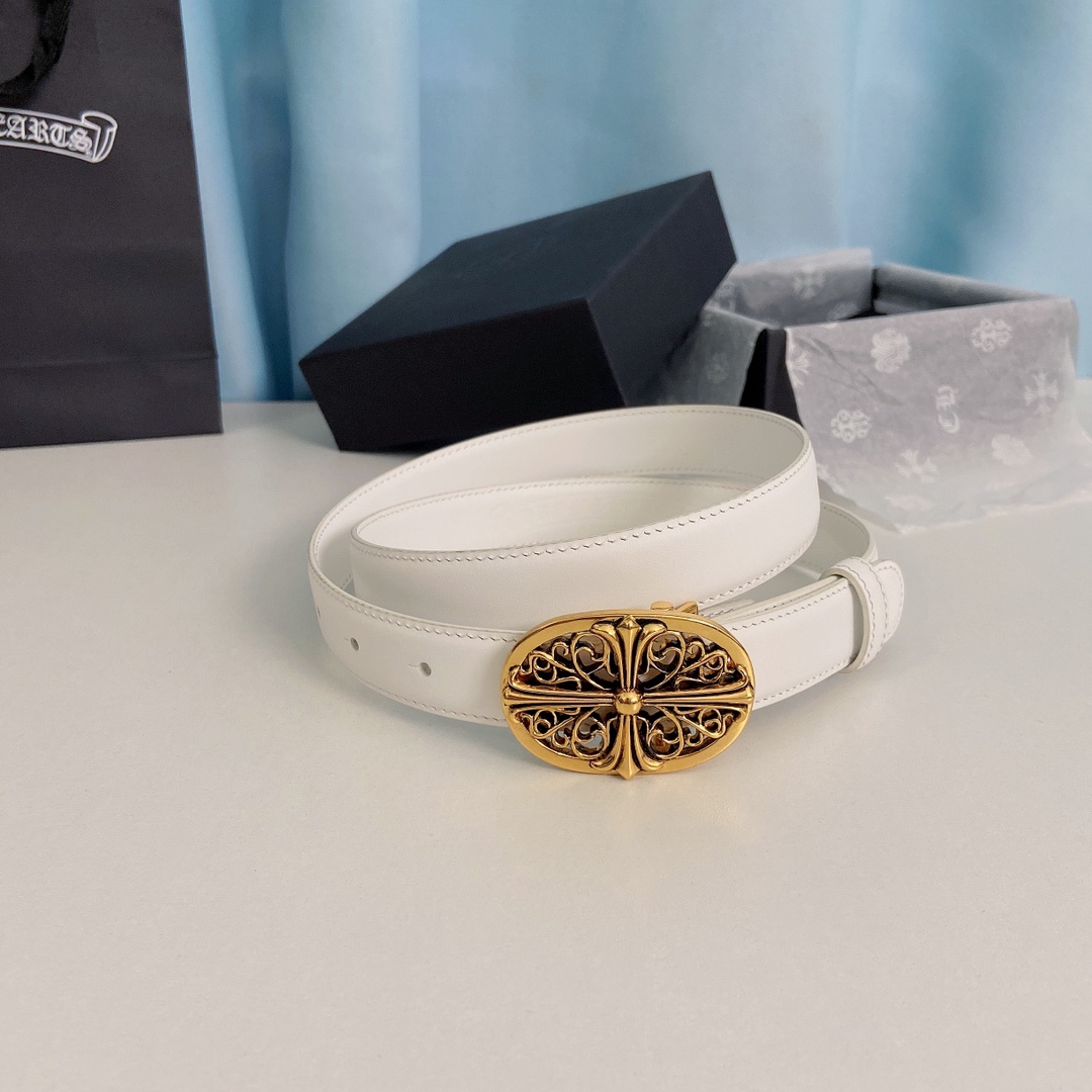 “ChromeHearts Crocine-Mini Belt: Perfect Ceremonial Accessory for Ms. Crocson” - 图片 6