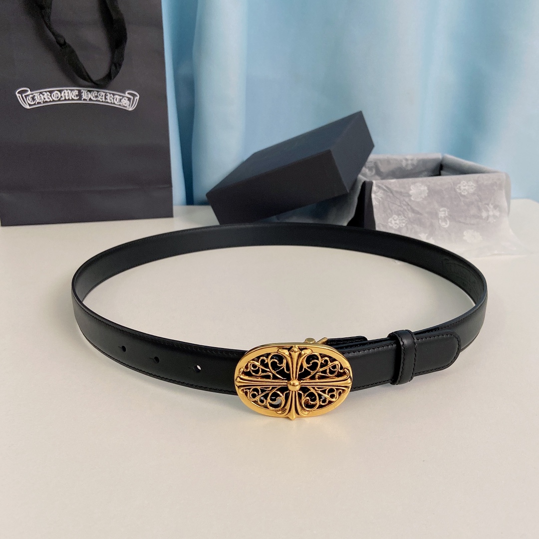 “ChromeHearts Crocine-mini Belt: Perfect Ceremonial Purchase for Ms. Crocson”