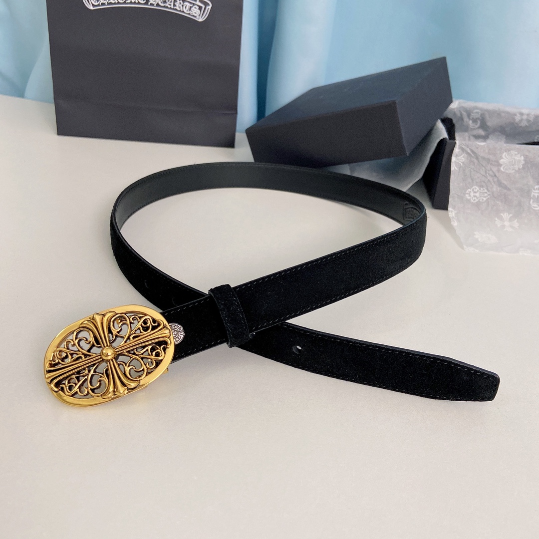 “ChromeHearts Crocine-Mini Belt: 2.5cm Wide for Ms. Crocson’s Ceremony” - 图片 5