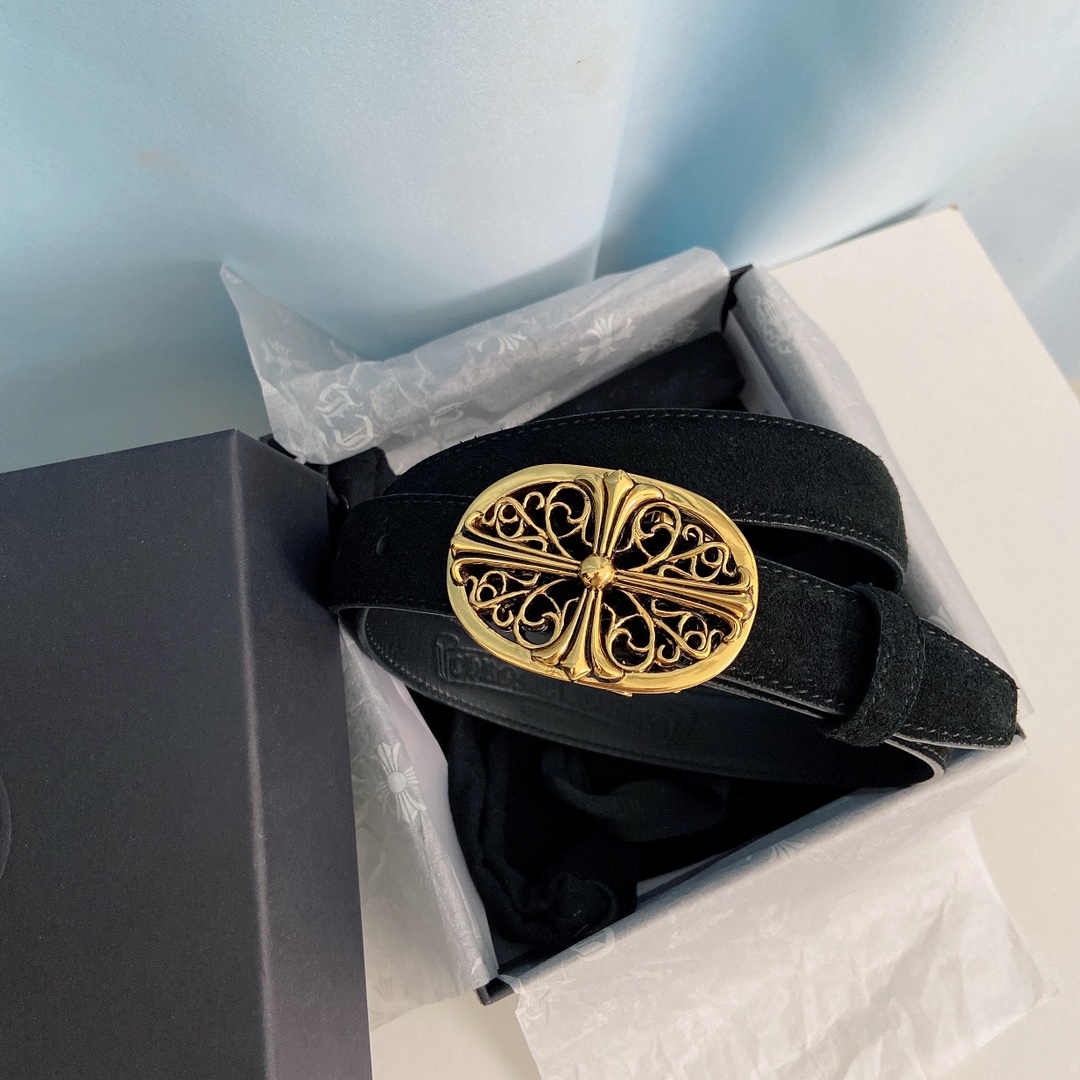 “ChromeHearts Crocine-Mini Belt: 2.5cm Wide for Ms. Crocson’s Ceremony” - 图片 7