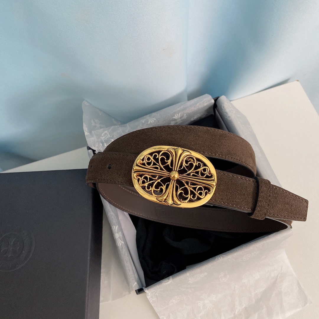 “ChromeHearts Crocine-Mini Belt: 2.5cm Wide for Ms. Crocson’s Ceremony” - 图片 7