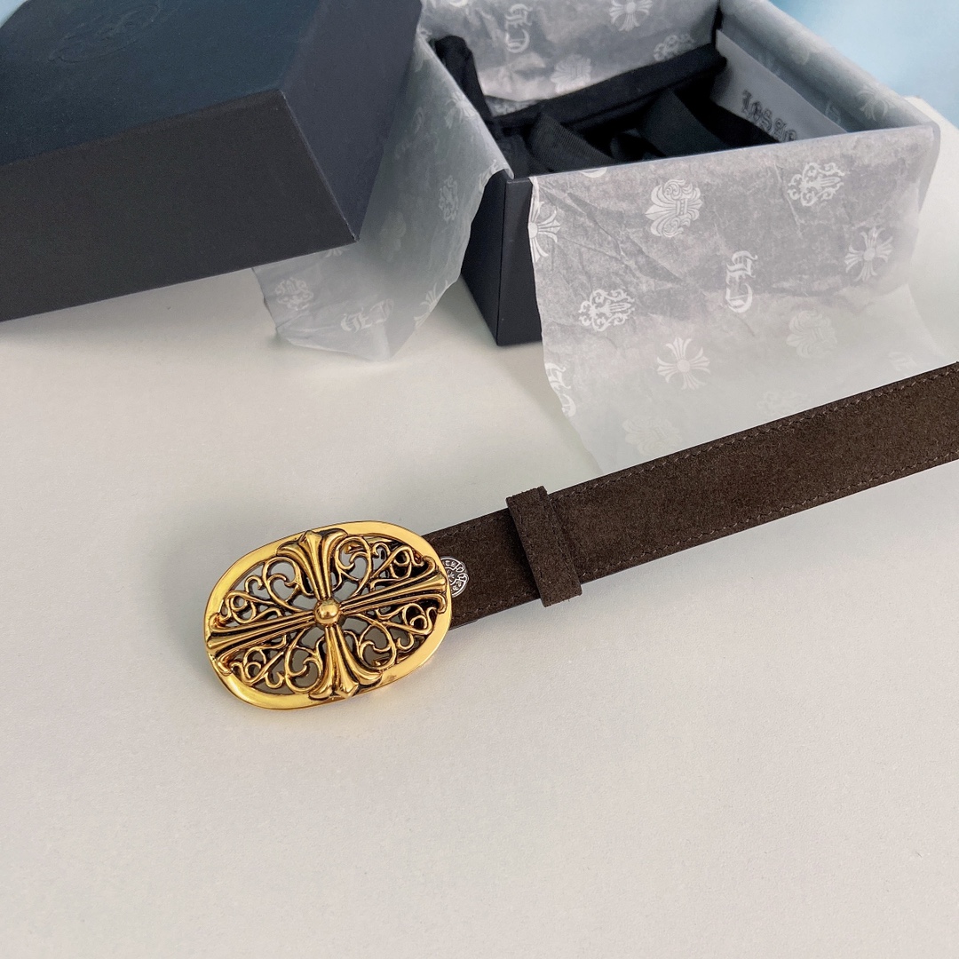 “ChromeHearts Crocine-Mini Belt: 2.5cm Wide for Ms. Crocson’s Ceremony” - 图片 2