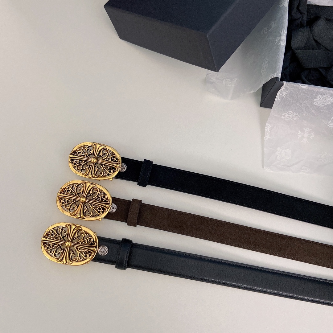 “ChromeHearts Crocine-Mini Belt: 2.5cm Wide for Ms. Crocson’s Ceremony” - 图片 9