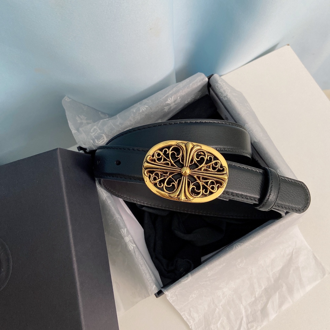 “ChromeHearts Crocine-mini Belt: 2.5cm Wide for Ms. Crocson’s Ceremony” - 图片 7