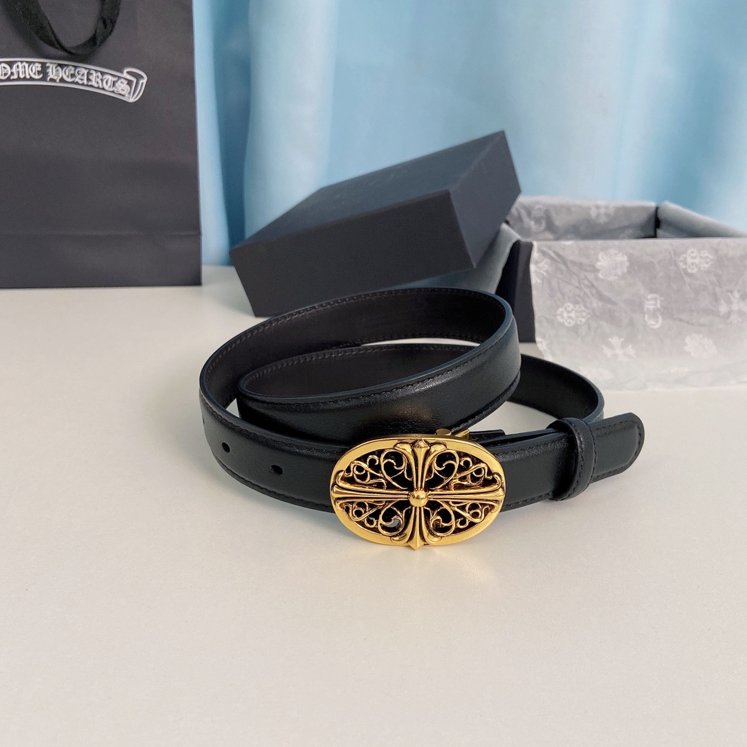 “ChromeHearts Crocine-mini Belt: 2.5cm Wide for Ms. Crocson’s Ceremony” - 图片 6