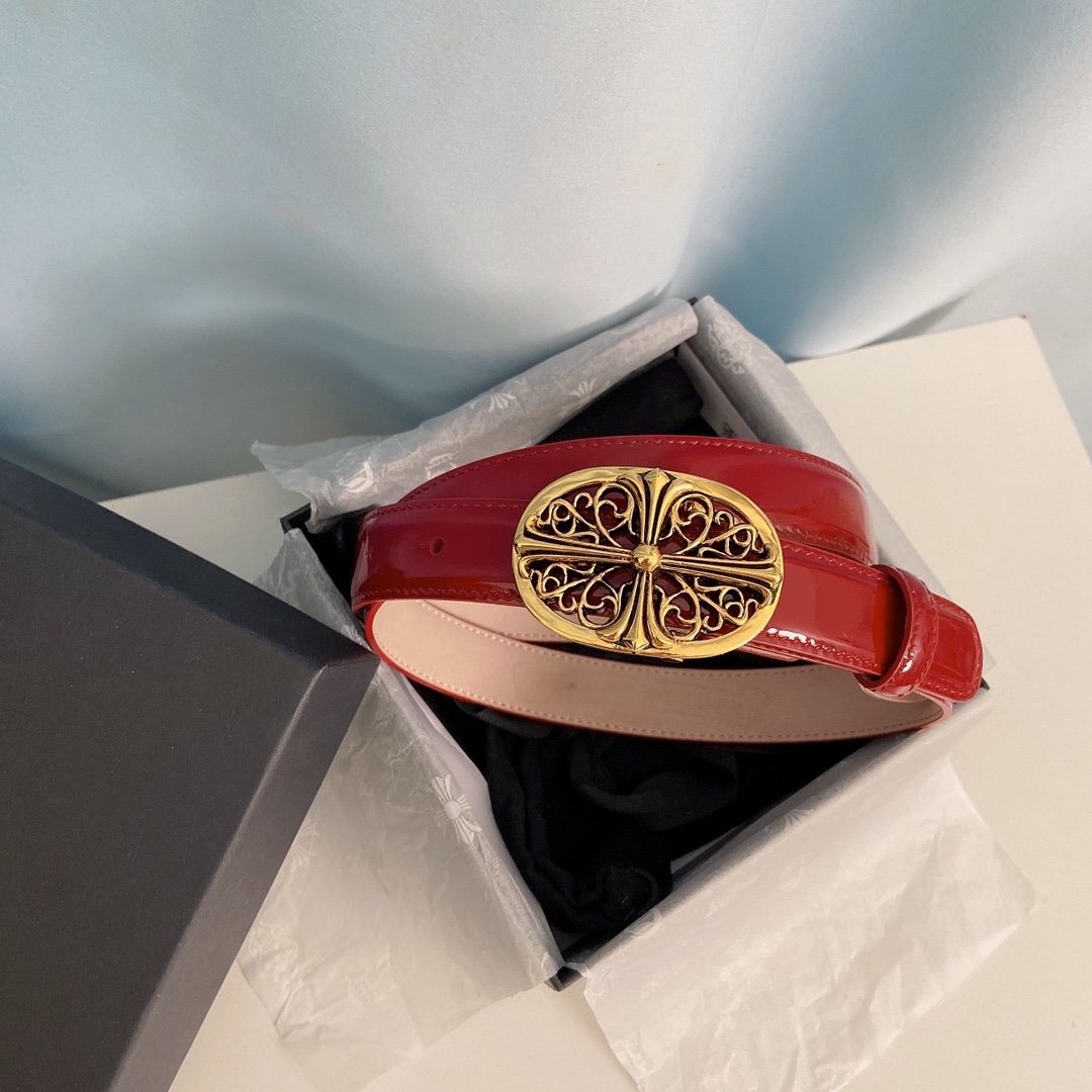 “ChromeHearts Crocine-Mini Belt: 2.5cm Wide for Ms. Crocson’s Ceremony” - 图片 7