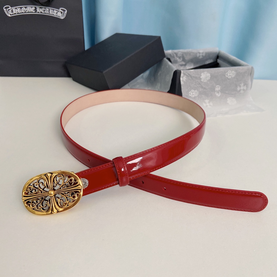 “ChromeHearts Crocine-Mini Belt: 2.5cm Wide for Ms. Crocson’s Ceremony” - 图片 5