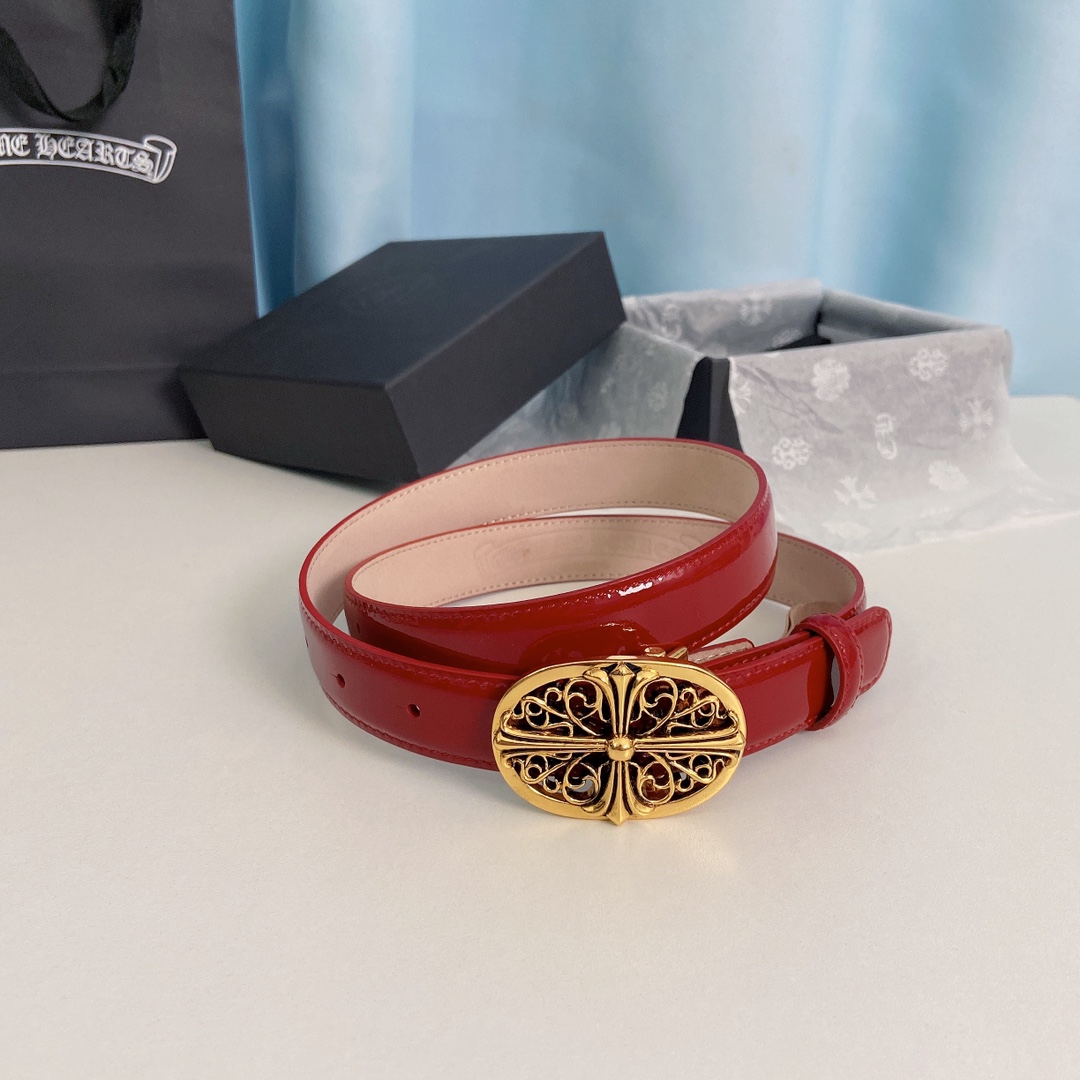 “ChromeHearts Crocine-Mini Belt: 2.5cm Wide for Ms. Crocson’s Ceremony” - 图片 6