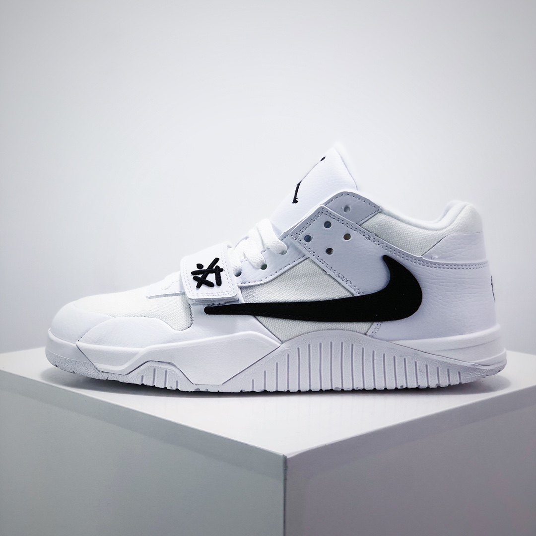 💰190
✨TS联名 x Jordan 新倒钩  Travis Scott x Jordan Cut The Check TR 签名篮球鞋
Travis Scott x Jordan Brand 打造全新鞋款 Jordan Cut The Check，除了很显眼的标志性「倒钩」，这双鞋款最大的特色在于像是融合了过往 Travis Scott 联名鞋款的元素，如类似 Air Jordan 1 Low 和 Dunk Low 的鞋身轮廓，Air Jordan 4 的外底橡胶上翻，和 Air Trainer 1 的魔术贴绑带，有着 What The TS 之意 
货号: FZ8117 205
尺码:36 36.5 37.5 38 38.5 39 40 40.5 41 42 42.5 43 44 44.5 45 46 47