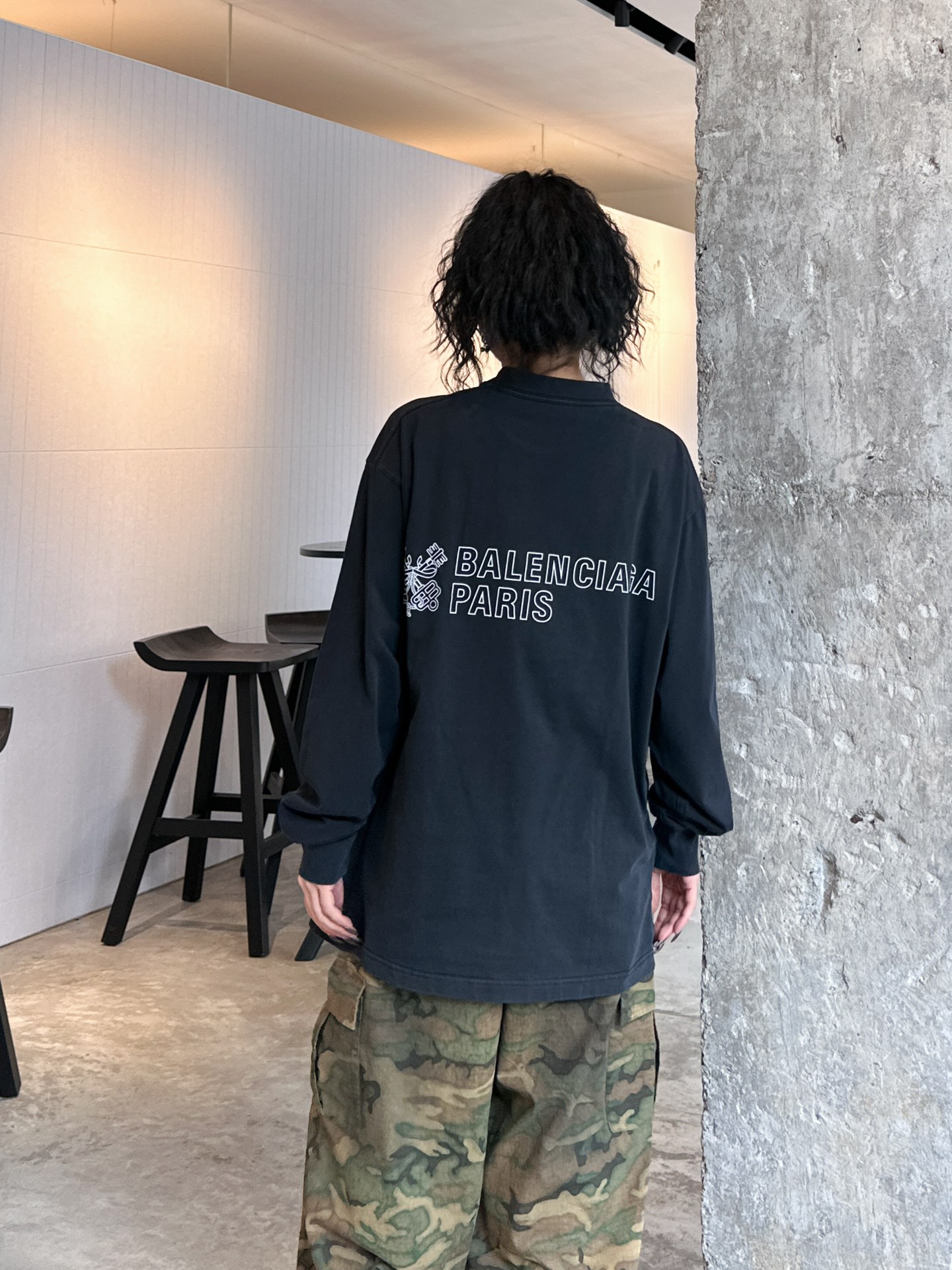 NEW麦穗系列新款长袖t恤纯棉面料手感柔软上身舒适胸前后背最新胶印logo装饰宽松版型男女同款尺码sml