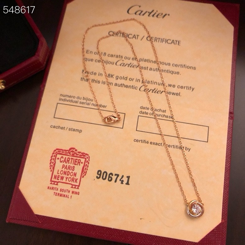 Cartier 精工版本新款卡地亚项链Cartier最新
