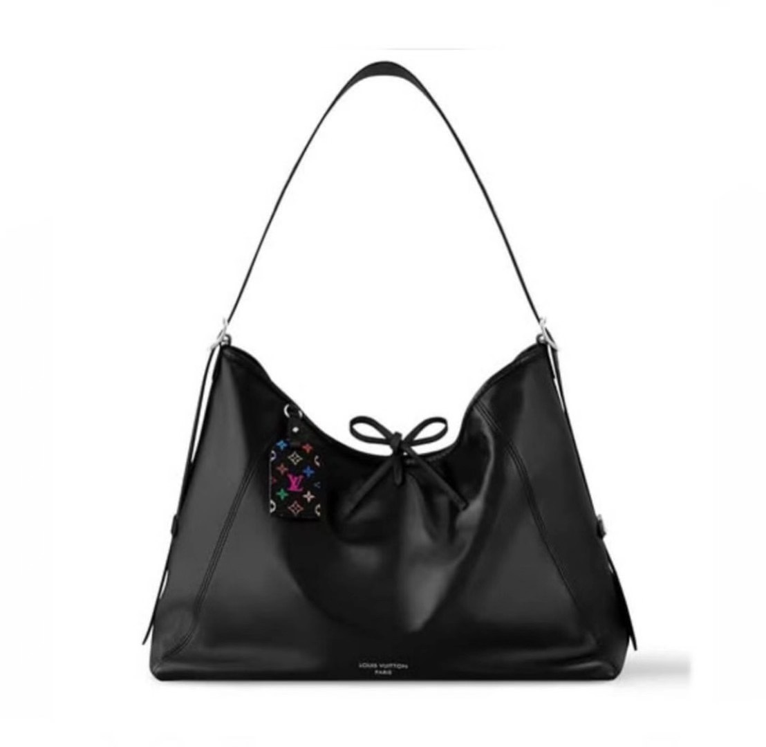 NO:551313,[CarryAll Dark Medium Handbag] M25143 13105 Black (Black Color-Takashi Murakami) Official Website Picture,19860909【CarryAll Dark 中号手袋】M25143 13105 黑色（黑彩-村上隆） 官网图,,Bag