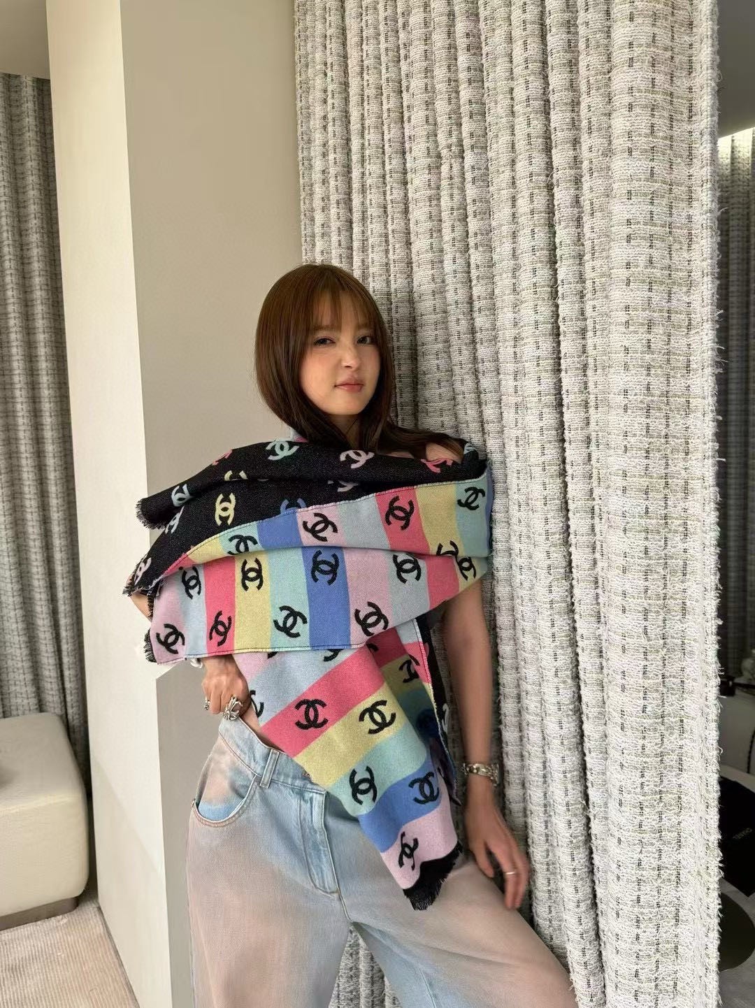 Luxury luxury scarf 9