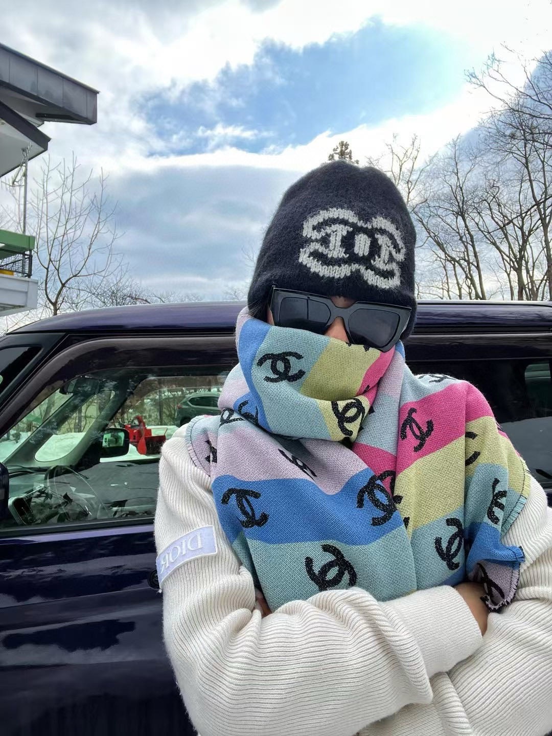 Luxury luxury scarf 5