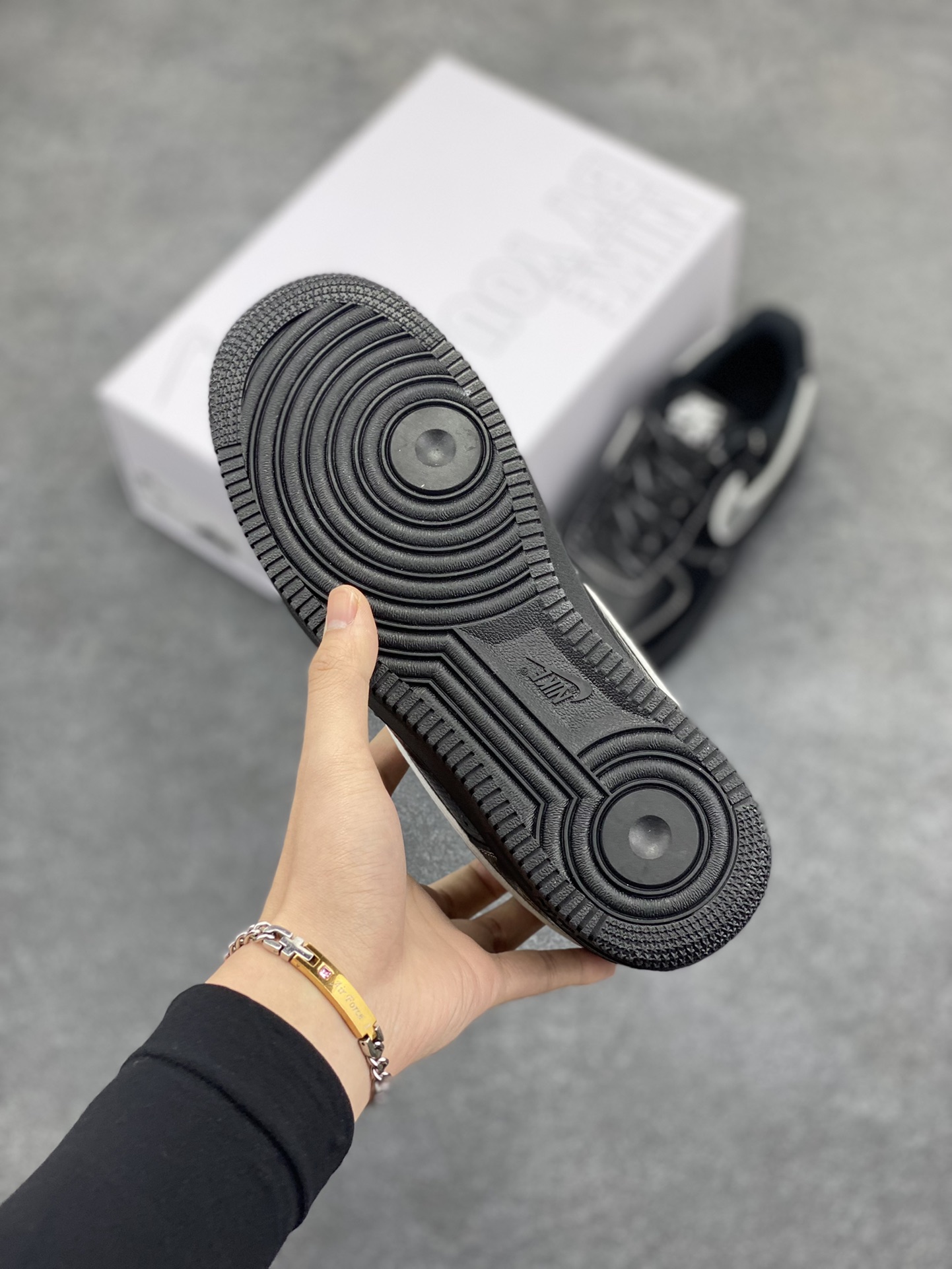 图片[5]-NK Air Force 1‘07 Low 定制款抽屉盒 空军一号低帮休闲板鞋 定制皮料 原楦原纸板 纯正版型 高清洁度 内置全掌气垫 货号：CW2288-111 尺码：36 36.5 37.5 38 38.5 39 40 40.5 41 42 42.5 43 44 44.5 45-选品中心