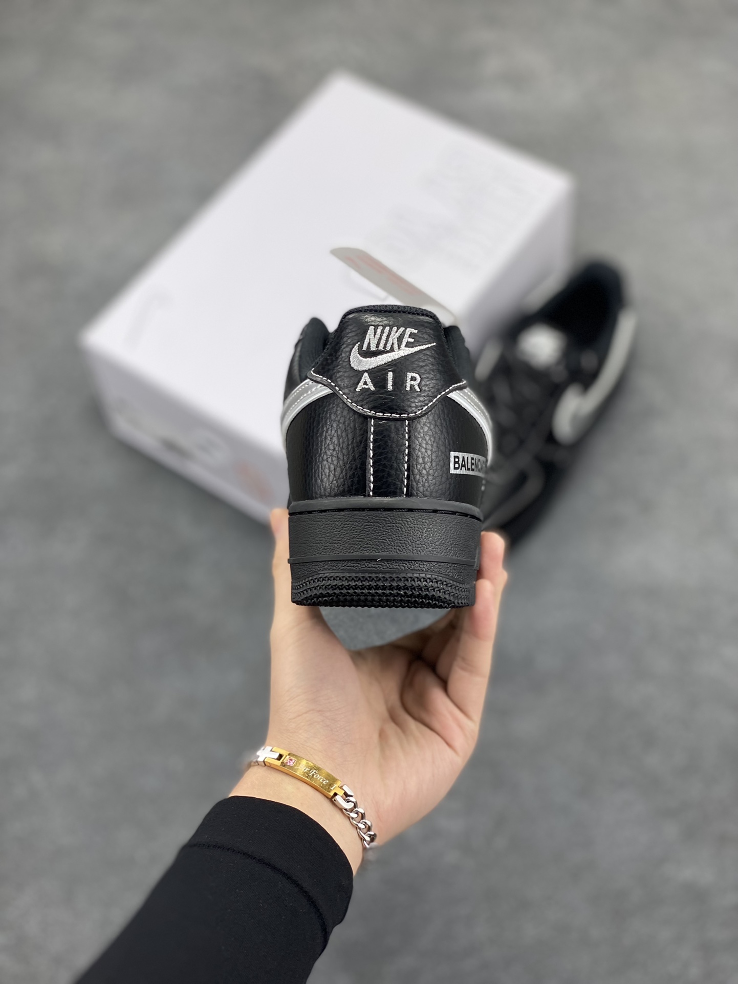 图片[4]-NK Air Force 1‘07 Low 定制款抽屉盒 空军一号低帮休闲板鞋 定制皮料 原楦原纸板 纯正版型 高清洁度 内置全掌气垫 货号：CW2288-111 尺码：36 36.5 37.5 38 38.5 39 40 40.5 41 42 42.5 43 44 44.5 45-选品中心