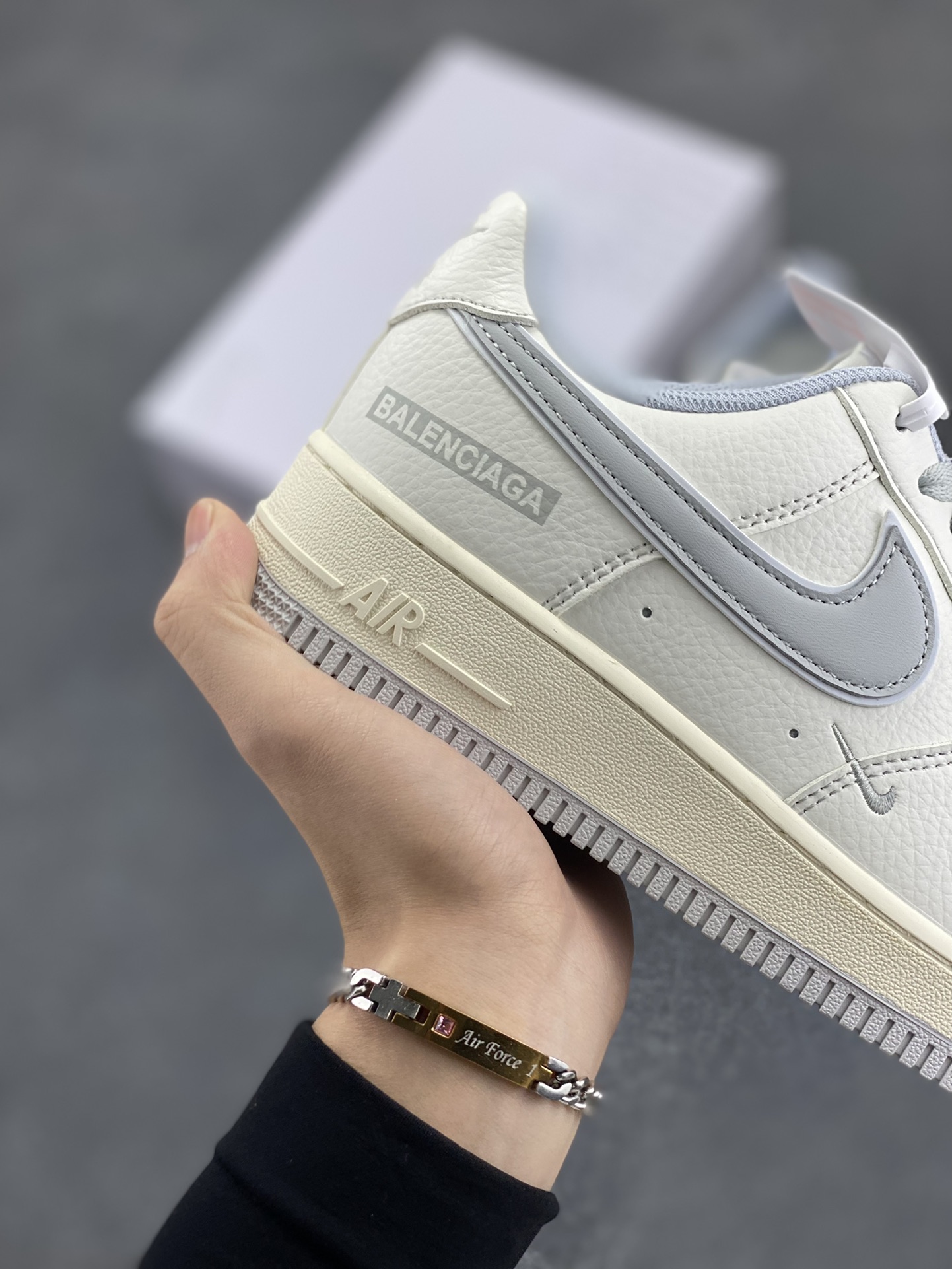 图片[6]-NK Air Force 1‘07 Low 定制款抽屉盒 空军一号低帮休闲板鞋 定制皮料 原楦原纸板 纯正版型 高清洁度 内置全掌气垫 货号：CW2288-111 尺码：36 36.5 37.5 38 38.5 39 40 40.5 41 42 42.5 43 44 44.5 45-选品中心