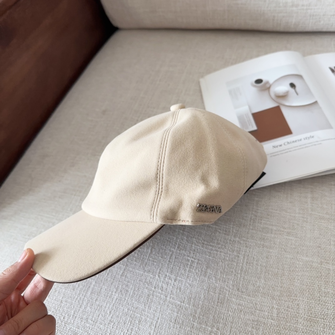 💰84 ZEGNA, NEW, HIGH-QUALITY BASEBALL CAPS, BIG SYNCHRONOUS, PERFECT MATCH - 图片 8
