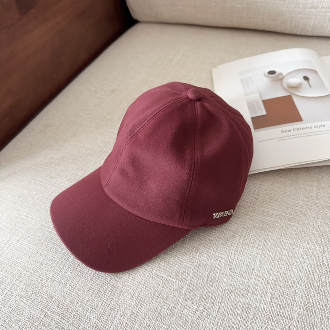 💰84 ZEGNA, NEW, HIGH-QUALITY BASEBALL CAPS, BIG SYNCHRONOUS, PERFECT MATCH - 图片 2