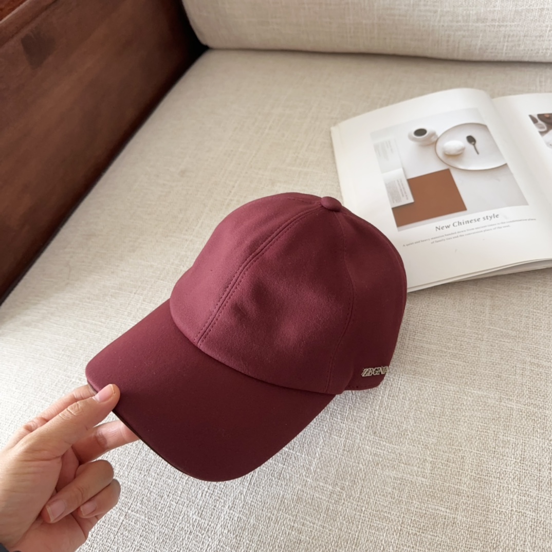 💰84 ZEGNA, NEW, HIGH-QUALITY BASEBALL CAPS, BIG SYNCHRONOUS, PERFECT MATCH - 图片 8