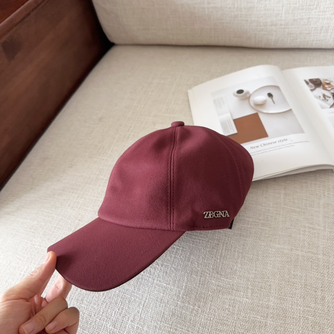 💰84 ZEGNA, NEW, HIGH-QUALITY BASEBALL CAPS, BIG SYNCHRONOUS, PERFECT MATCH - 图片 7