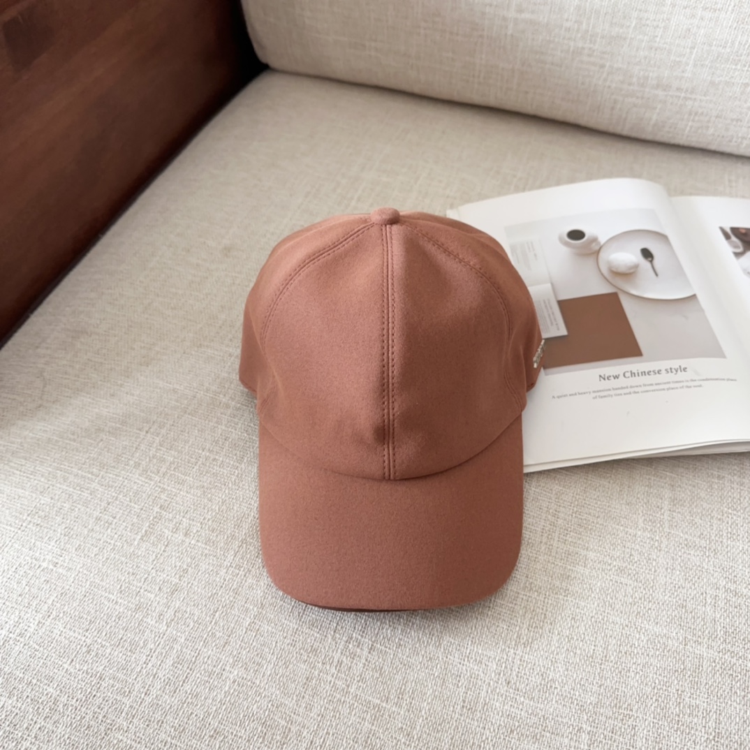 💰84 ZEGNA, NEW, HIGH-QUALITY BASEBALL CAPS, BIG SYNCHRONOUS, PERFECT MATCH - 图片 1