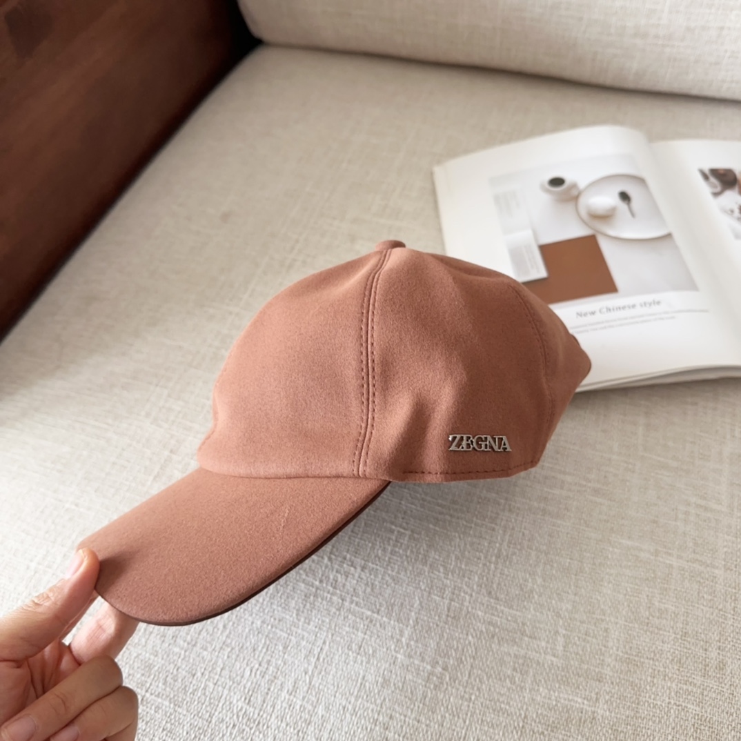 💰84 ZEGNA, NEW, HIGH-QUALITY BASEBALL CAPS, BIG SYNCHRONOUS, PERFECT MATCH - 图片 5