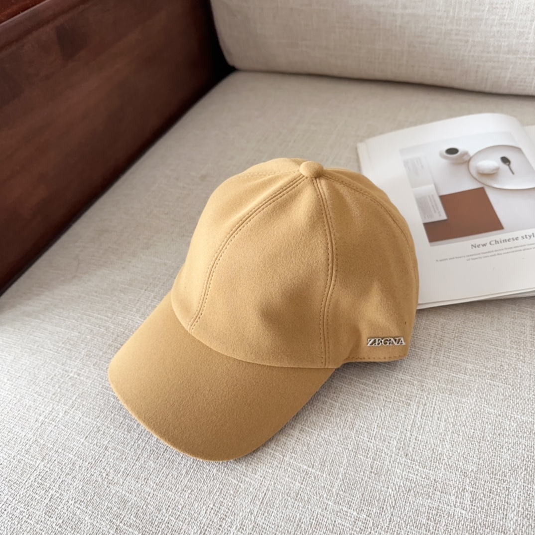 💰84 ZEGNA, NEW, HIGH-QUALITY BASEBALL CAPS, BIG SYNCHRONOUS, PERFECT MATCH - 图片 2