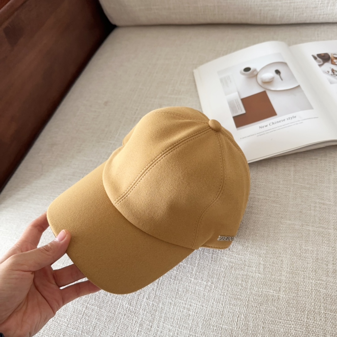 💰84 ZEGNA, NEW, HIGH-QUALITY BASEBALL CAPS, BIG SYNCHRONOUS, PERFECT MATCH - 图片 7