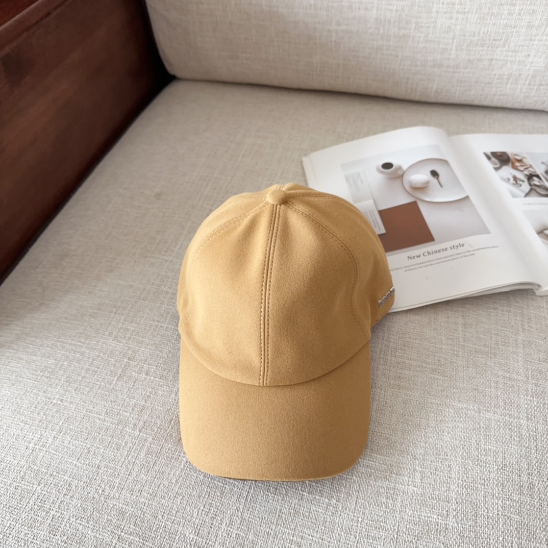 💰84 ZEGNA, NEW, HIGH-QUALITY BASEBALL CAPS, BIG SYNCHRONOUS, PERFECT MATCH - 图片 1
