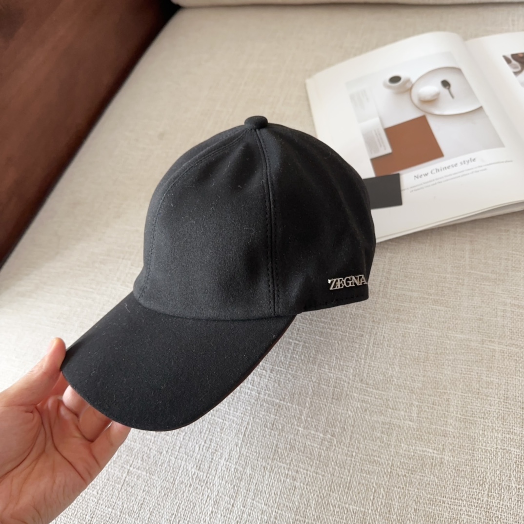 💰84 ZEGNA, NEW, HIGH-QUALITY BASEBALL CAPS, BIG SYNCHRONOUS, PERFECT MATCH - 图片 5