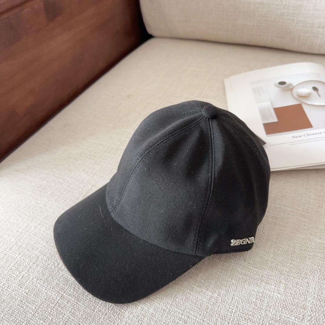 💰84 ZEGNA, NEW, HIGH-QUALITY BASEBALL CAPS, BIG SYNCHRONOUS, PERFECT MATCH - 图片 8