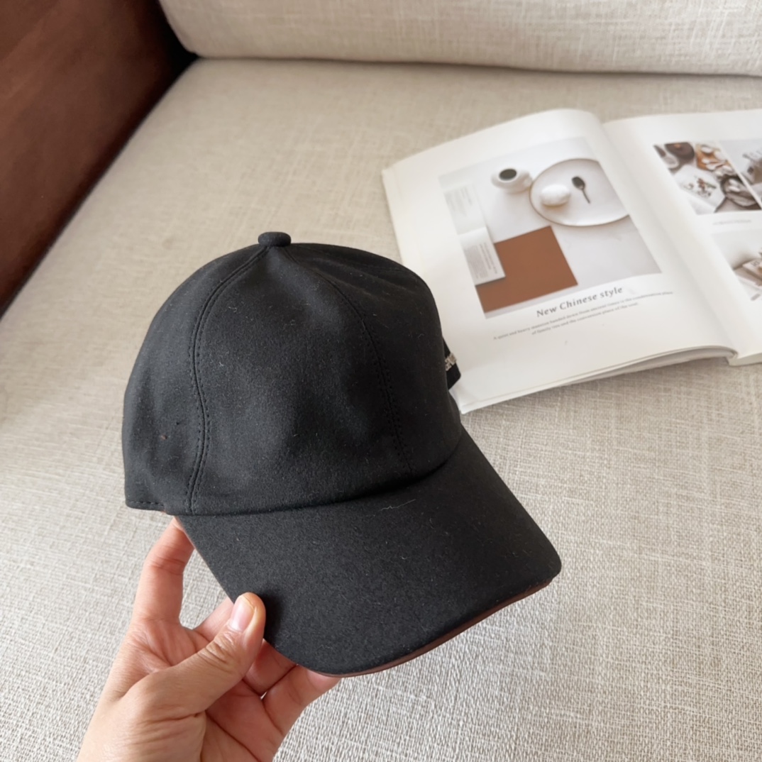 💰84 ZEGNA, NEW, HIGH-QUALITY BASEBALL CAPS, BIG SYNCHRONOUS, PERFECT MATCH - 图片 4