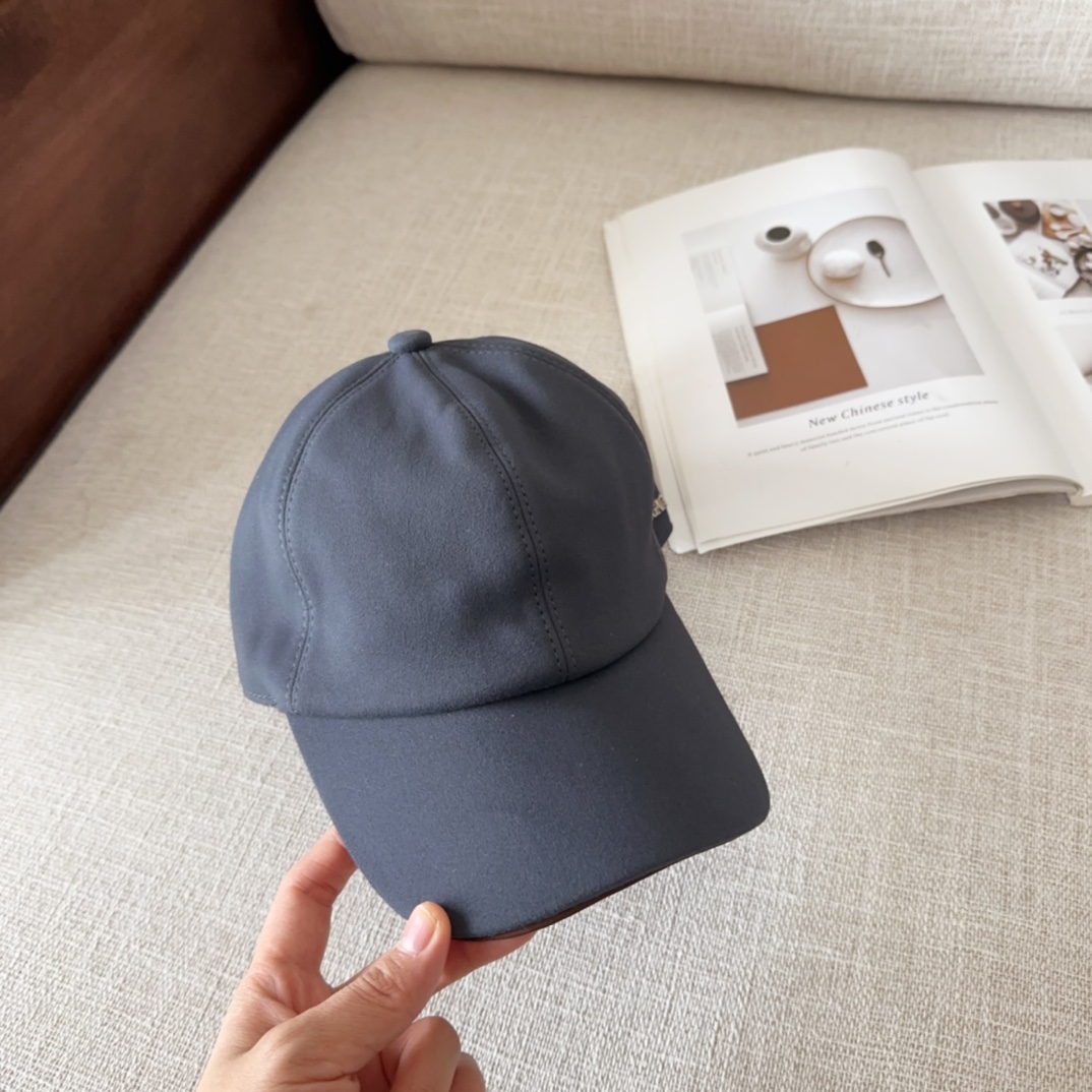 💰84 ZEGNA, NEW, HIGH-QUALITY BASEBALL CAPS, BIG SYNCHRONOUS, PERFECT MATCH - 图片 3