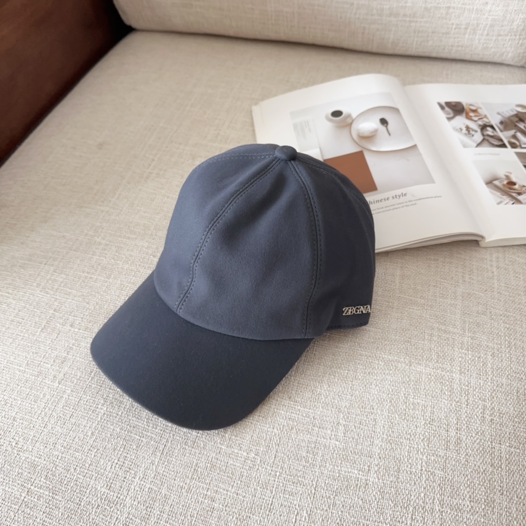 💰84 ZEGNA, NEW, HIGH-QUALITY BASEBALL CAPS, BIG SYNCHRONOUS, PERFECT MATCH - 图片 9