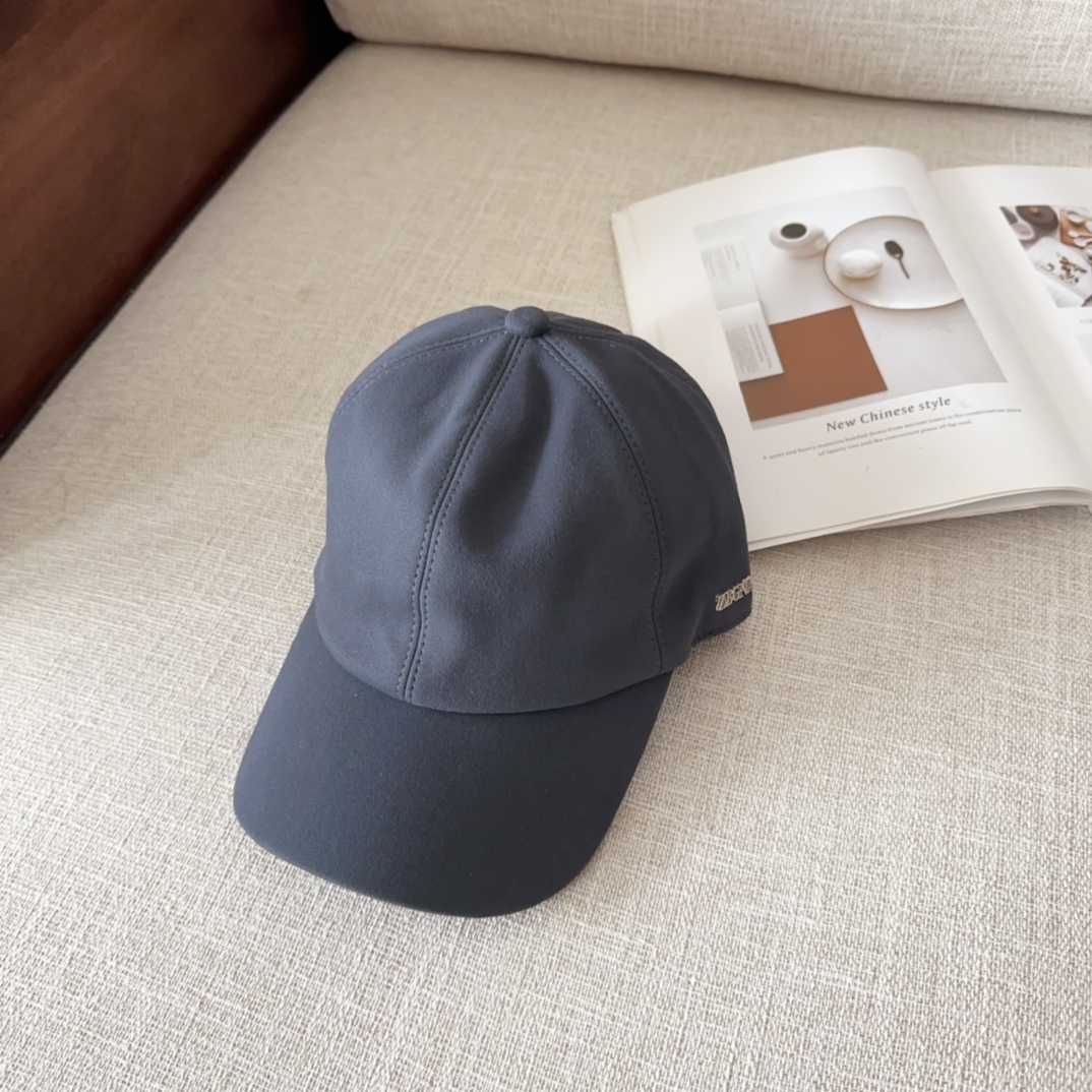 💰84 ZEGNA, NEW, HIGH-QUALITY BASEBALL CAPS, BIG SYNCHRONOUS, PERFECT MATCH - 图片 7