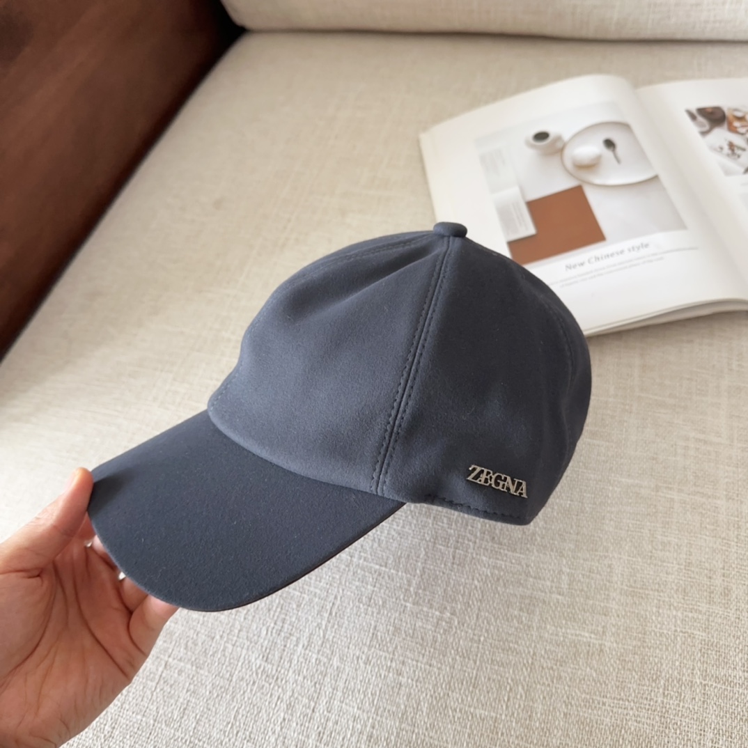 💰84 ZEGNA, NEW, HIGH-QUALITY BASEBALL CAPS, BIG SYNCHRONOUS, PERFECT MATCH - 图片 6