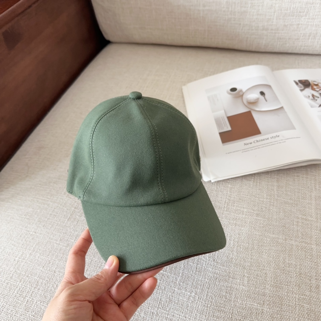 💰84 ZEGNA, NEW, HIGH-QUALITY BASEBALL CAPS, BIG SYNCHRONOUS, PERFECT MATCH - 图片 5